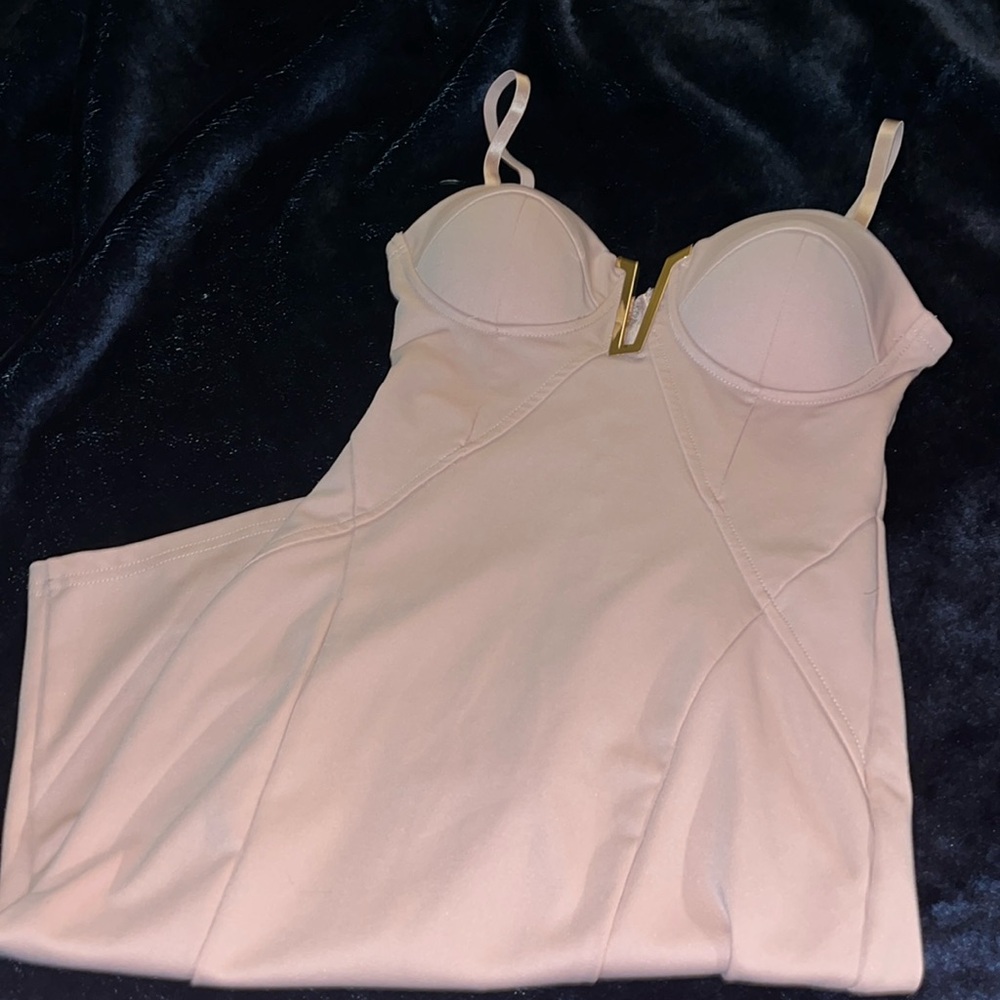 Powder pink dress